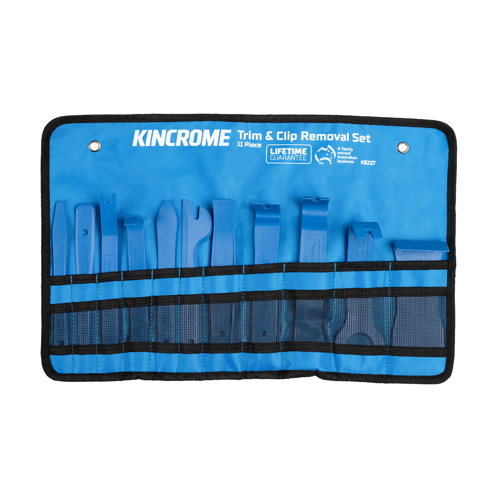 Kincrome K8227 11 Piece Trim & Panel Removal Tool Set Image