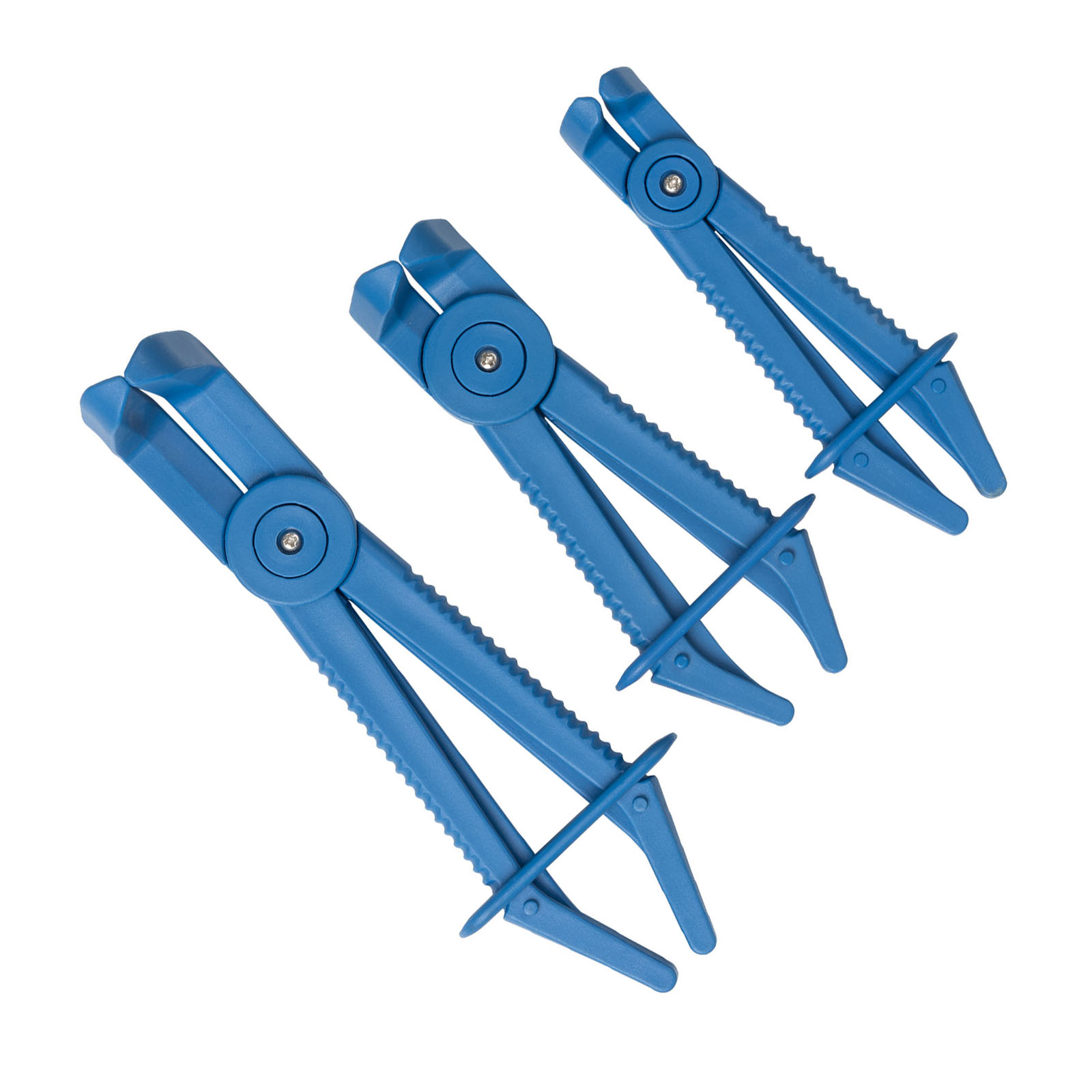 Kincrome K8261 3 Piece Angled Hose / Line Clamp Plier Set Image
