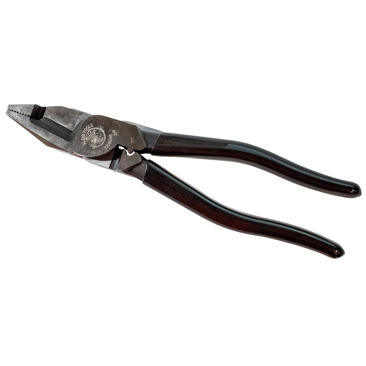 KLEIN Tools A-12099AB Cross Cut Pliers Plastic Dipped Grip Length 215mm Image
