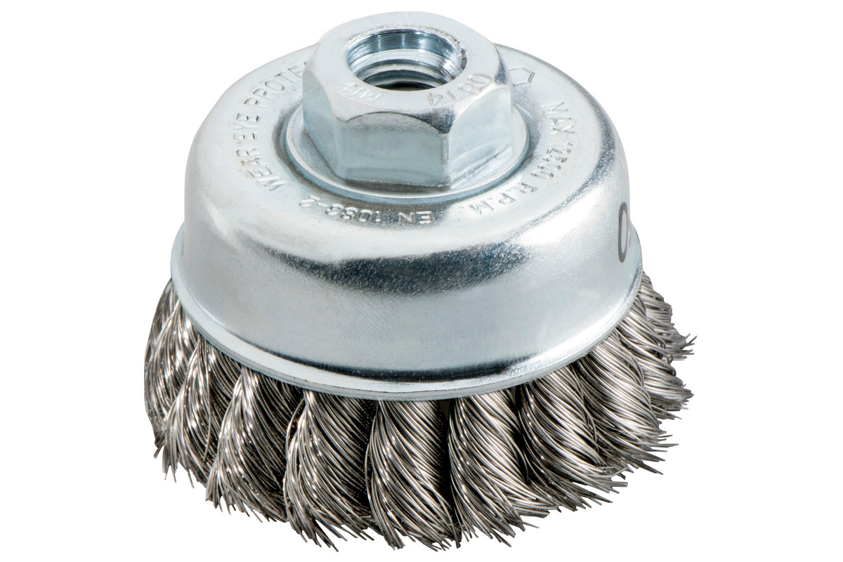 Metabo 623711000 Cup Brush 100×0.50 mm M14 Steel Wire Twisted Image