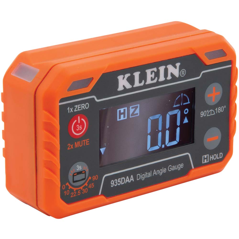 KLEIN Tools A-935DAA Digital Level Angle Finder Gauge with Magnetic Base and Angle Alert Image