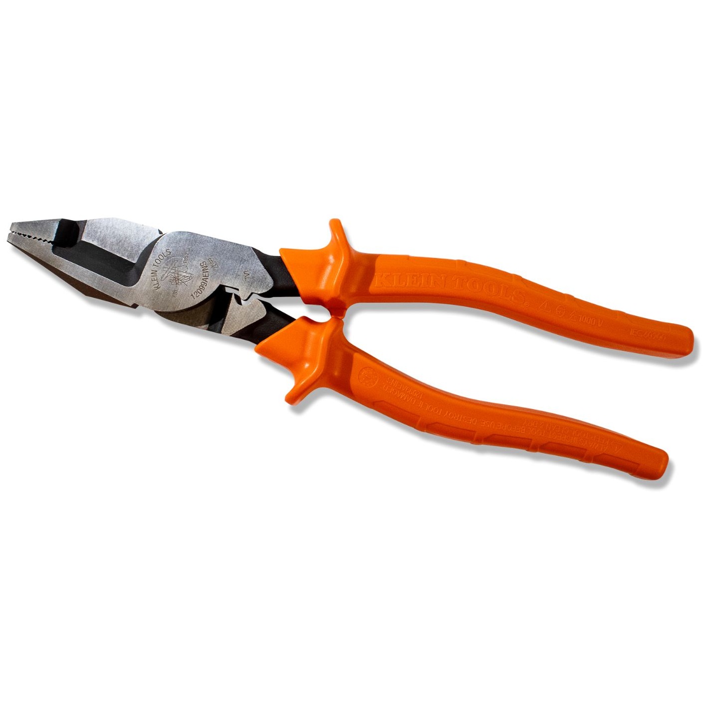 KLEIN Tools A-12099AEINS Cross Cut Pliers 1000V Insulated Grip Length 215mm Image