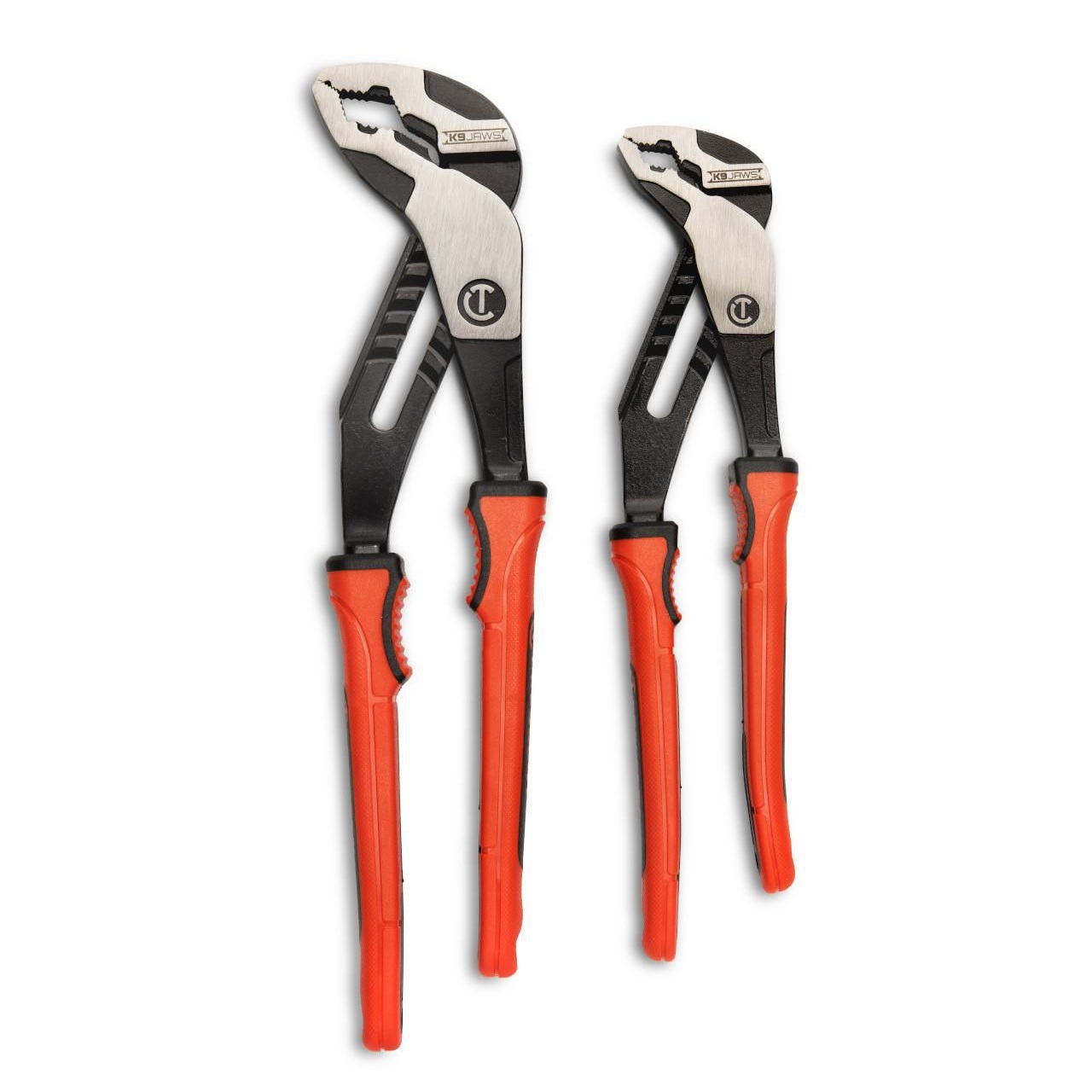 CRESCENT RTZ2CGVSET2 2 Piece Z2™ K9™ V-Jaw Dual Material Tongue and Groove Pliers Set Image