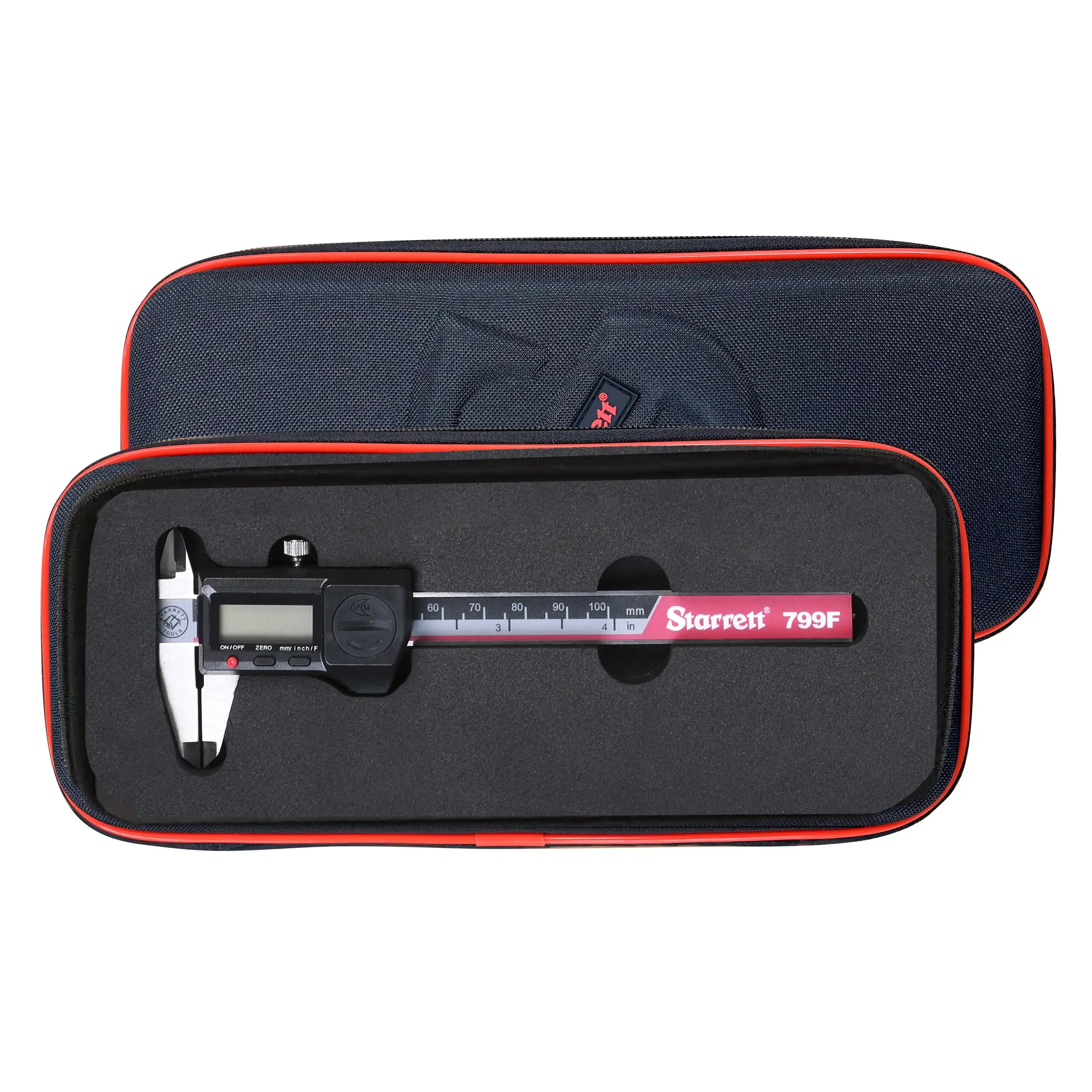 Starrett EC799AF-4/100 Electronic Caliper in EVA Case 0–100mm (4