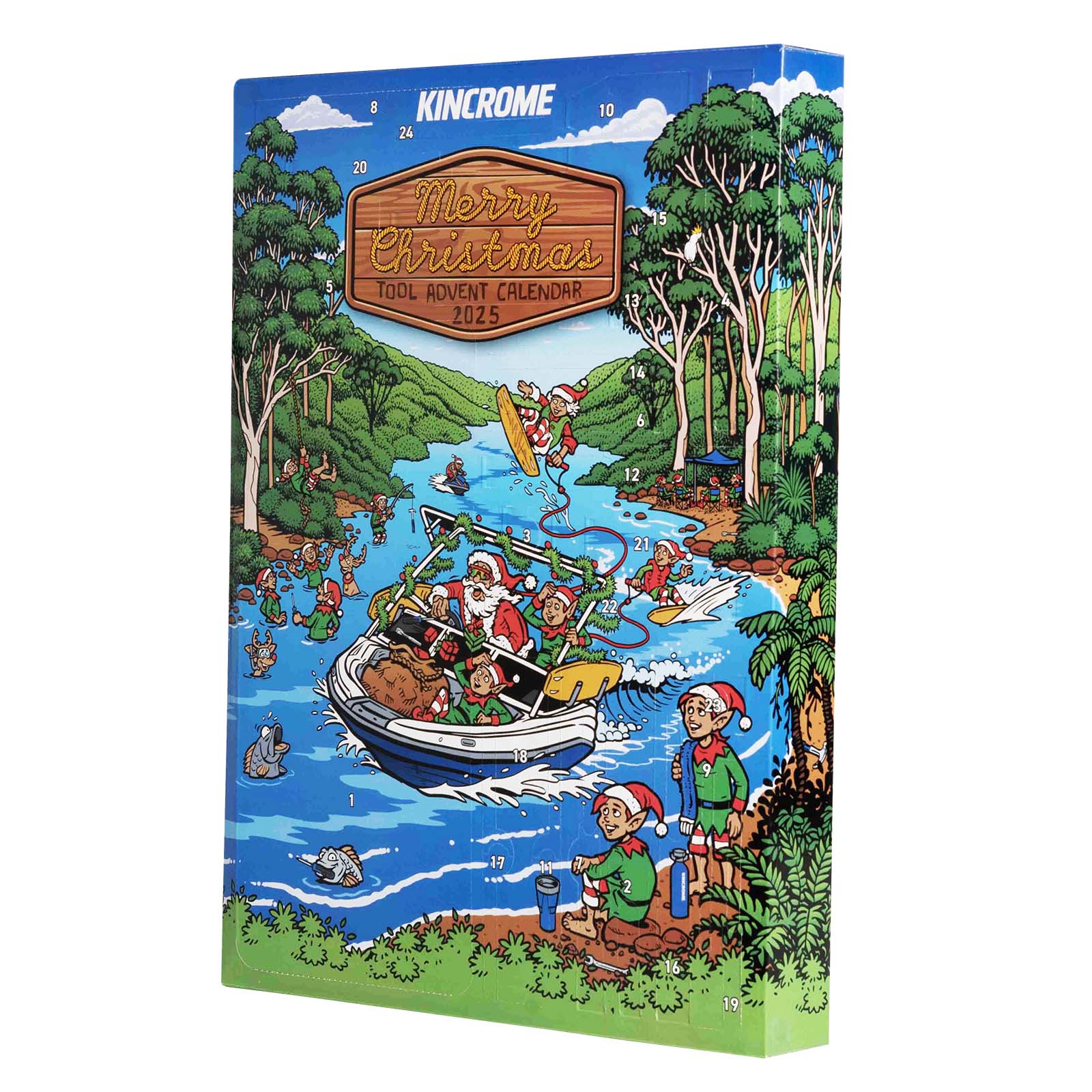 Kincrome P2112 2025 Advent Calendar 29 Piece Tool Kit - Limited Edition Image