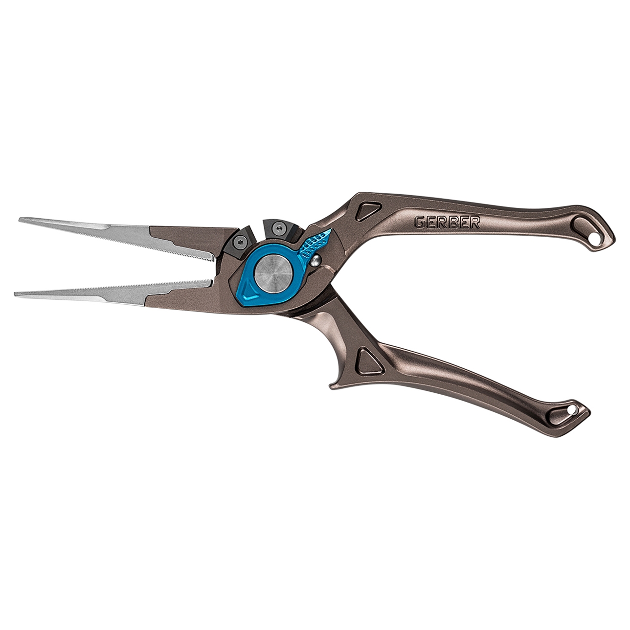 Gerber 31-003597 SALTRx Magniplier 8.4″ Needlenose Fishing Pliers Image