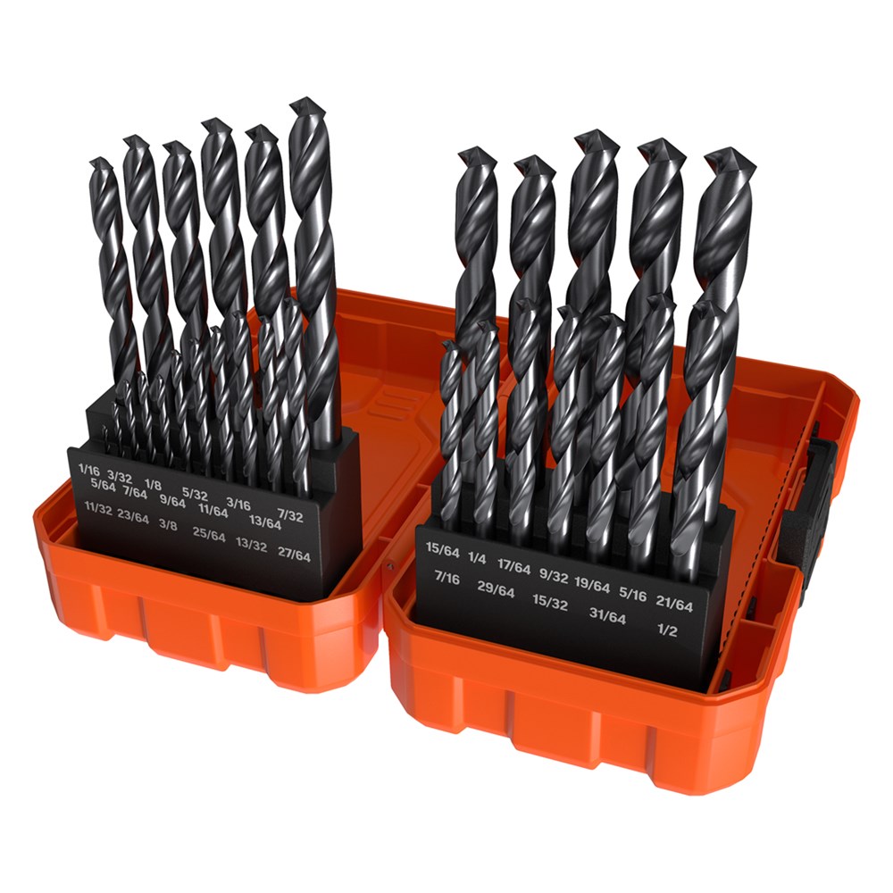 Alpha SI29BTP Black Series Imperial Tuffbox Pro Drill Set 29 Piece - Image 3