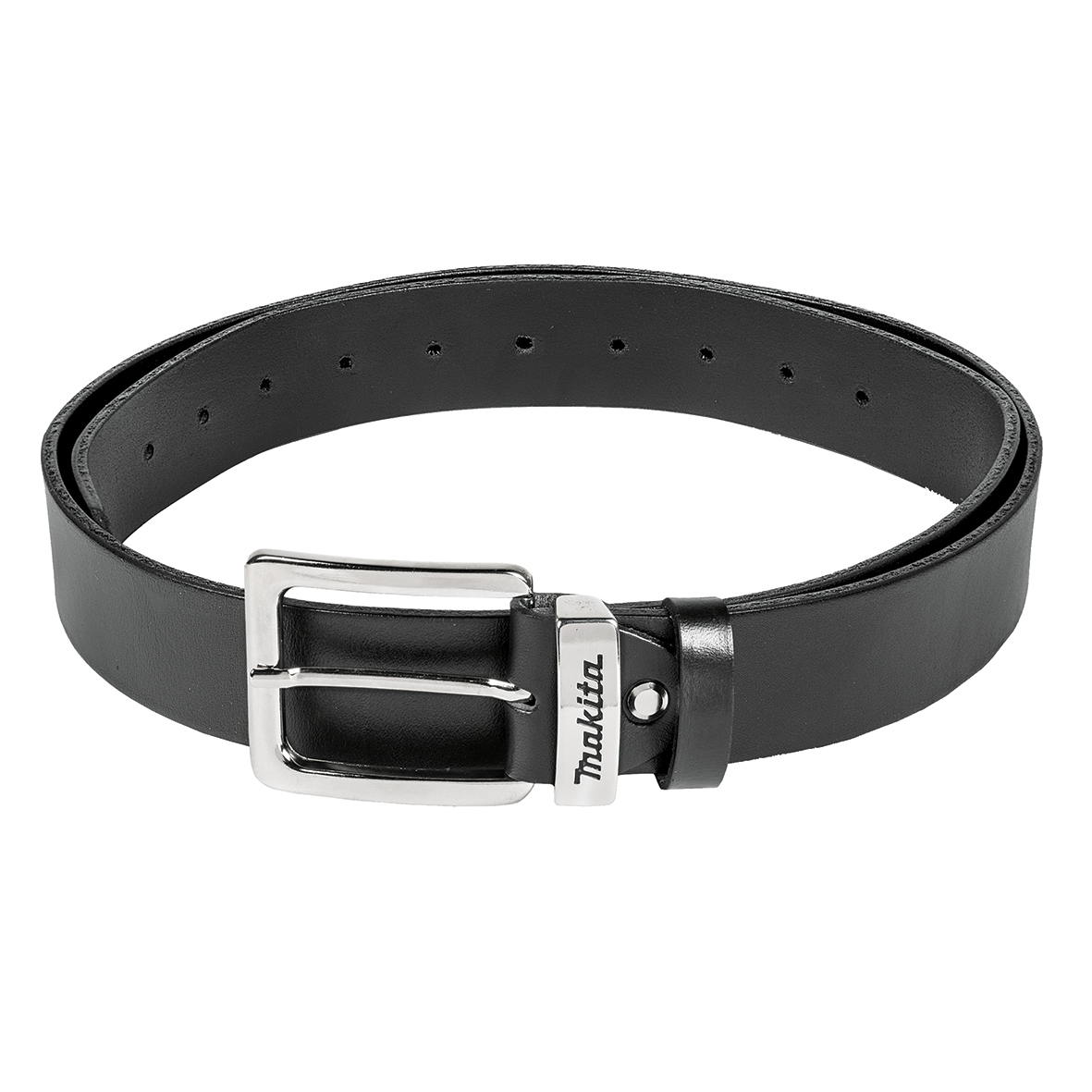Makita E-05359 Dress Leather Belt Black - Medium Image