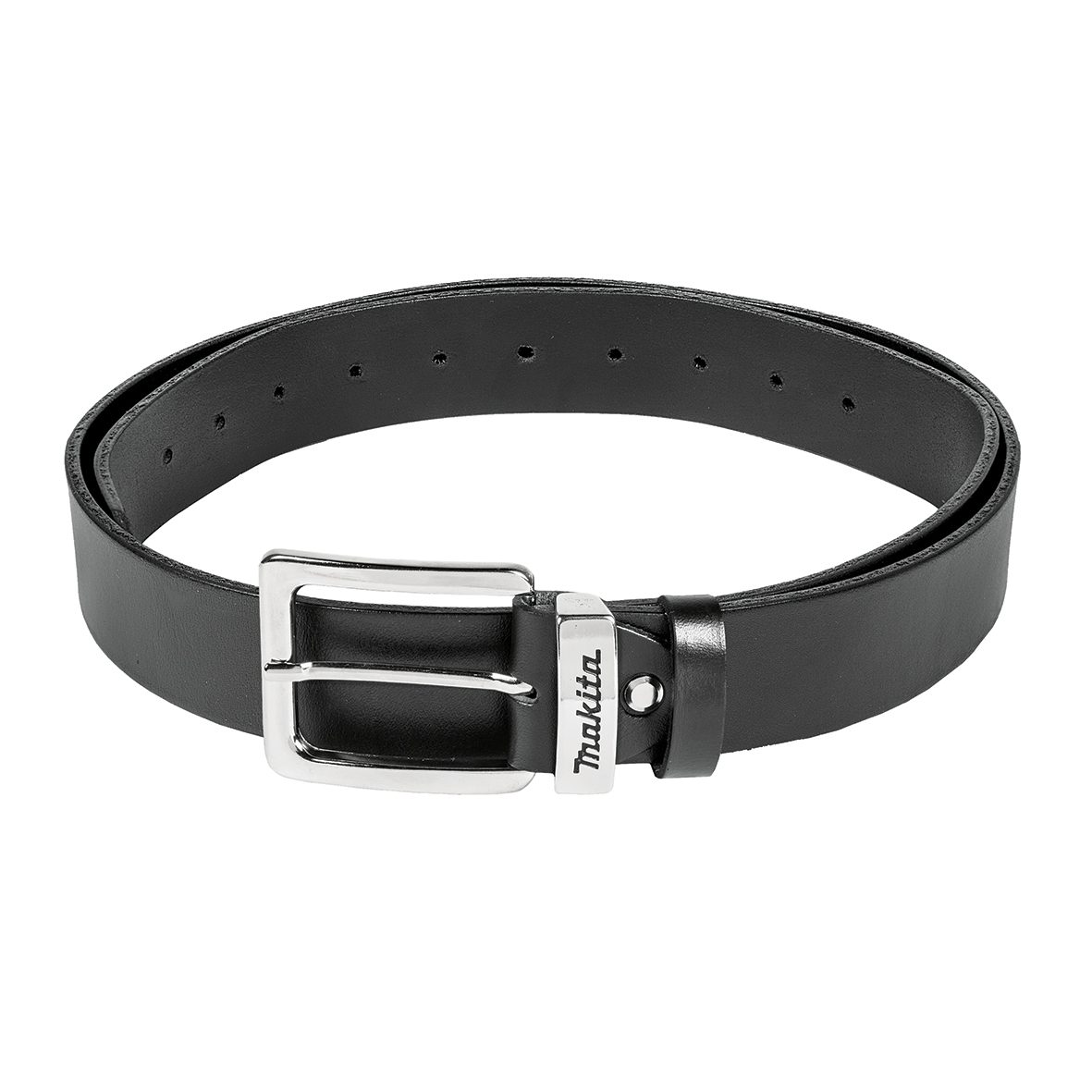 Makita E-05365 Dress Leather Belt Black - Large Image