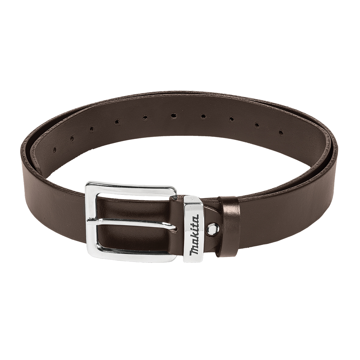 Makita E-05371 Dress Leather Belt Brown - Medium Image