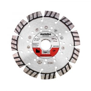 Metabo 628572000 Diamond Cutting Disc CP Concrete 6" 150mm x 22.23mm – Professional