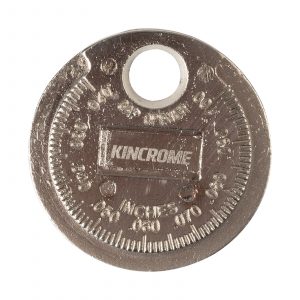 Kincrome K8360 Spark Plug Gap Gauge Coin – Metric/Imperial