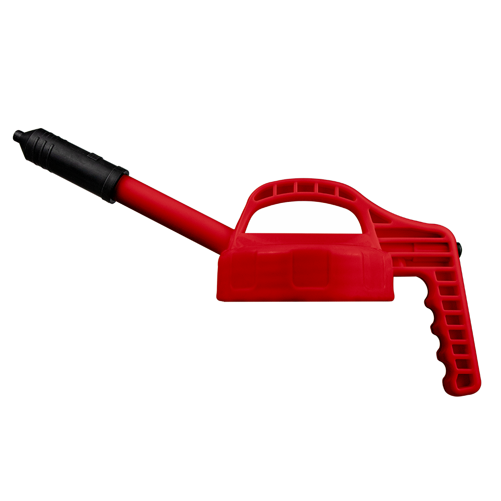 Lubemate L-OC-RMILID by Macnaught Oil Can Mini Spout Lid - Red Image