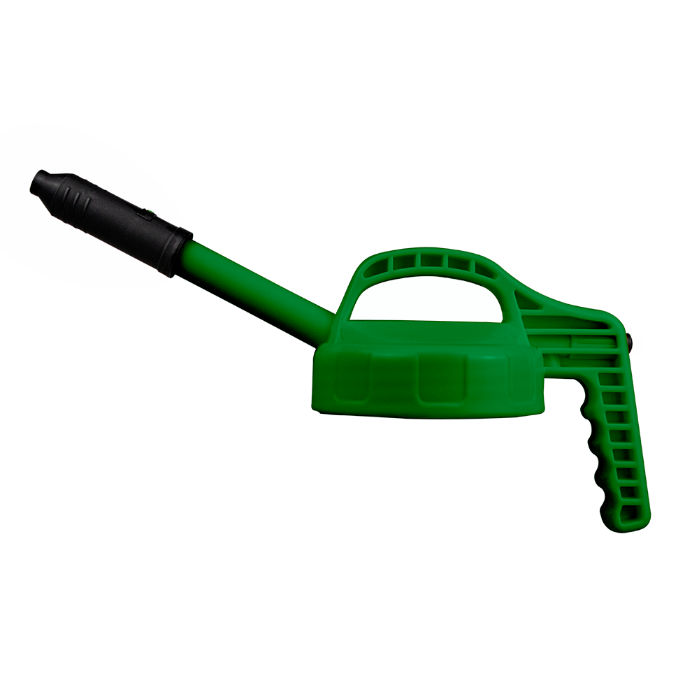 Lubemate L-OC-GSTLID by Macnaught Oil Can Stretch Spout Lid – Green Image