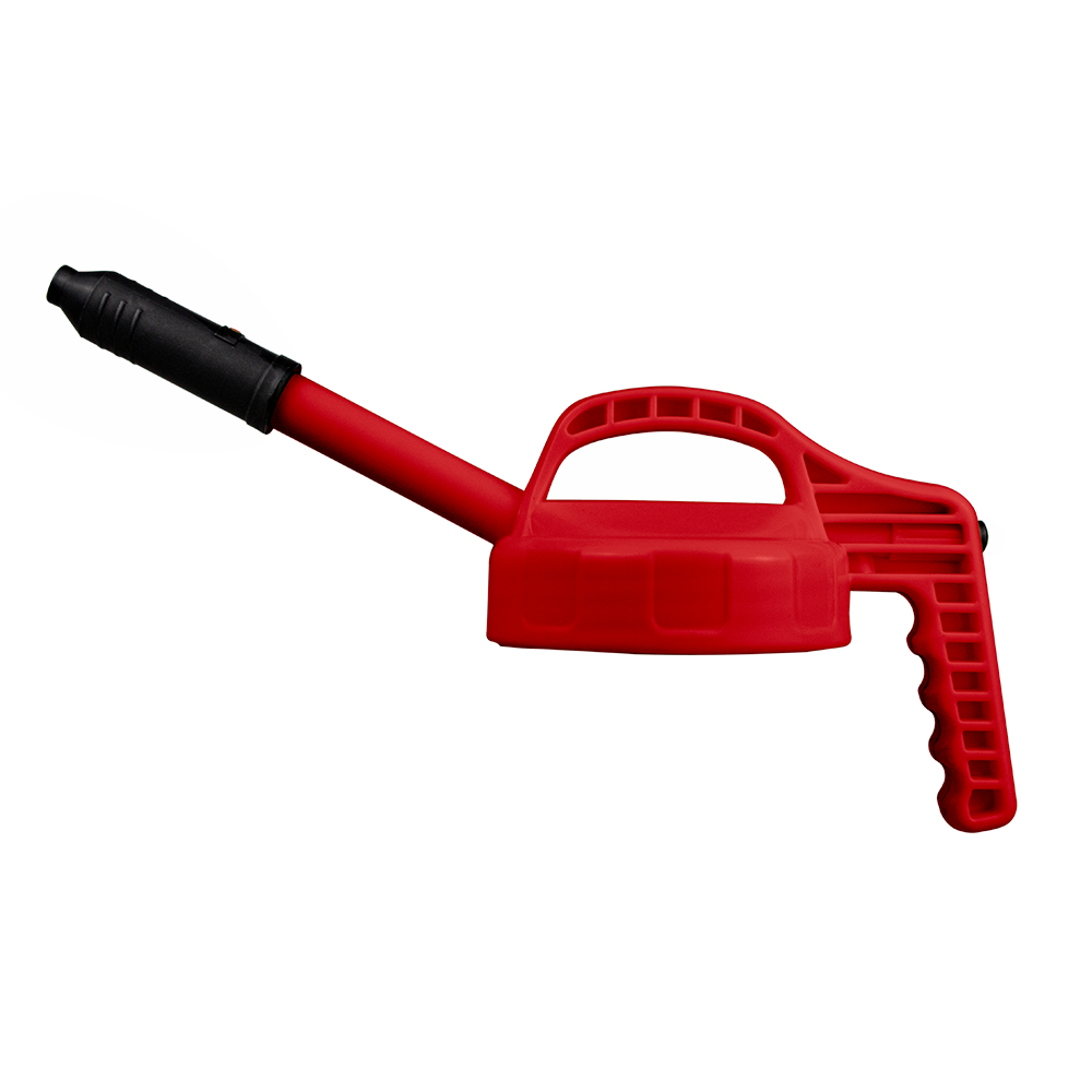 Lubemate L-OC-RSTLID by Macnaught Oil Can Stretch Spout Lid – Red Image
