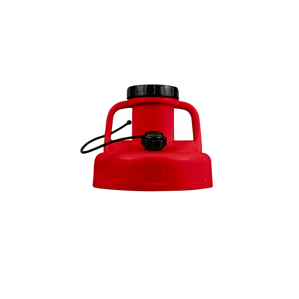Lubemate L-OC-RUTLID by Macnaught Oil Can Utility Spout Lid - Red Image
