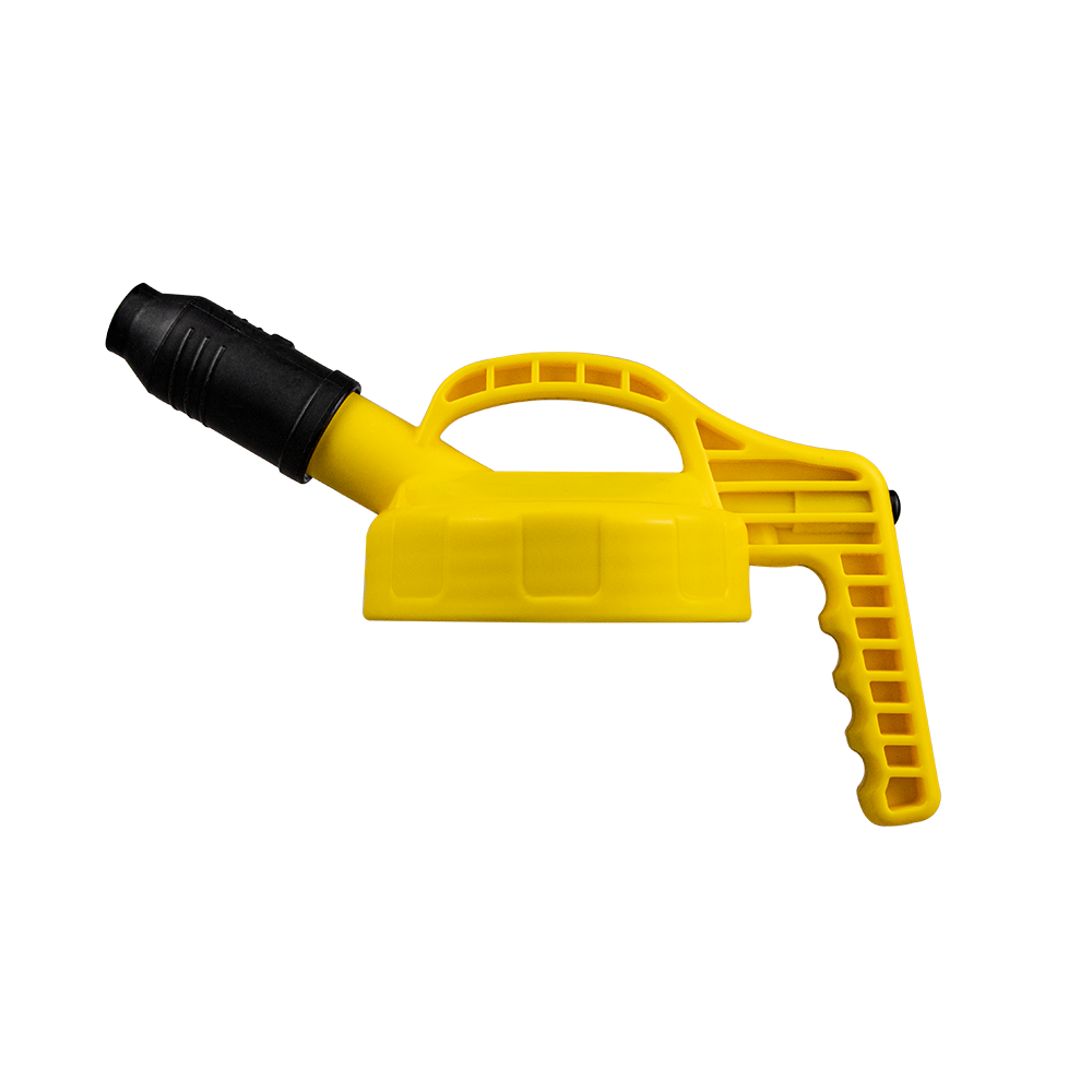 Lubemate L-OC-YSHLID by Macnaught Oil Can Stout Spout Lid - Yellow Image