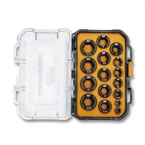 GEARWRENCH 86192 16 Piece Bolt Biter™ Metric/SAE Spanner Wrench Twist Insert Set