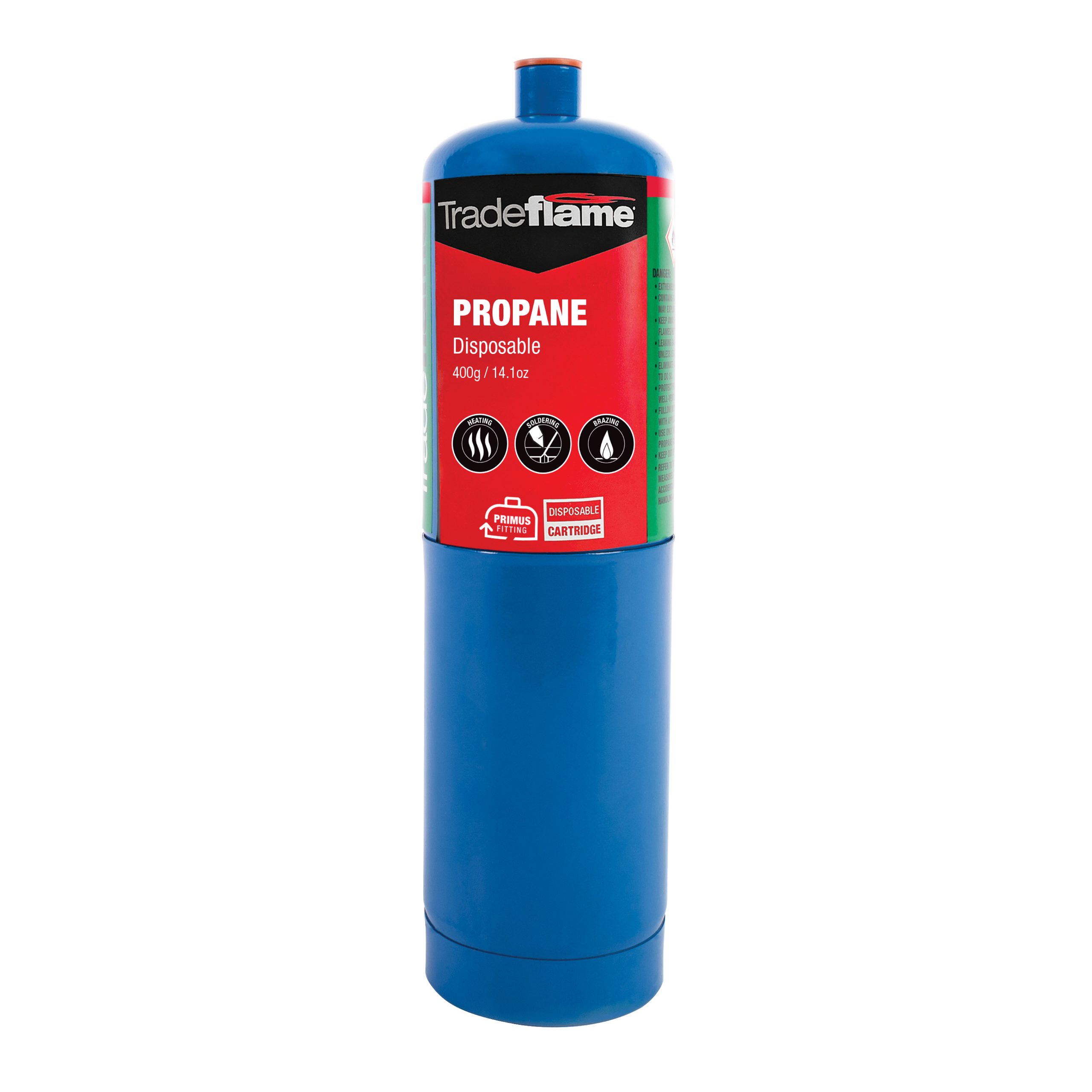 Tradeflame PRI2000D Propane Cartridge 400g (Primus Fitting) Image
