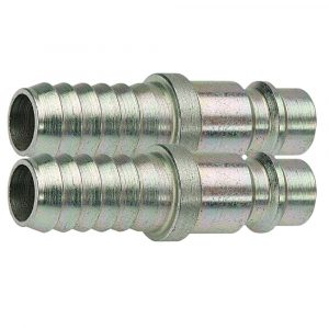 Jamec Pem 59.3488BL 3/8″ Hose Tail Euro / CEJN Equivalent Adaptor 2 Pack