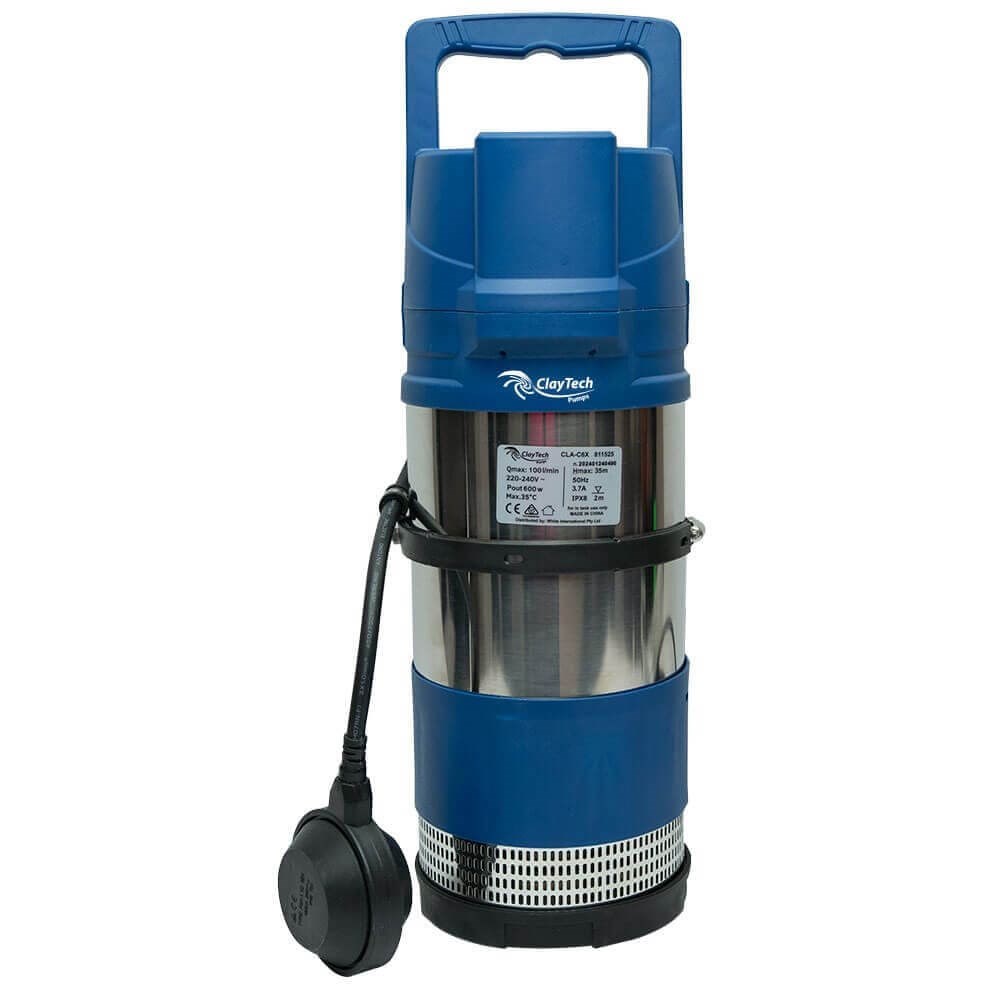 Claytech C6X Submersible Pump 35m Head 100 L/min 811525 Image