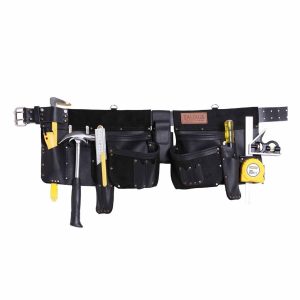 Taurus SY412R-BK Super Yankee Heavy Duty Right-Hand Leather Belt Apron Black 1300 x 370 x 80mm