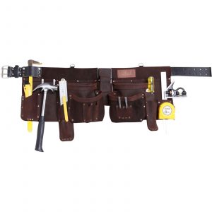 Taurus SY412R-BR Super Yankee Heavy Duty Right-Hand Leather Belt Apron Brown 1300 x 370 x 80mm